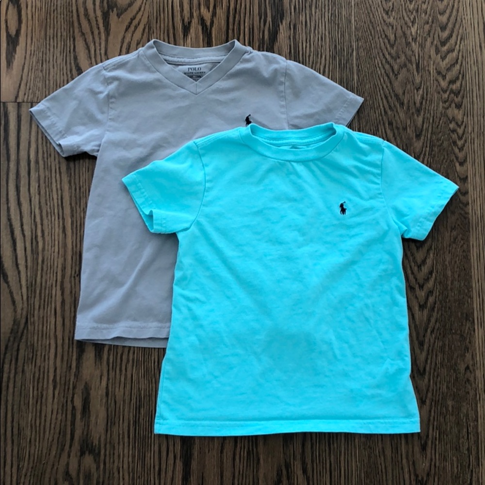 2 Polo Ralph Lauren tee shirts